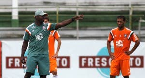 Marcão comanda o time profissional do Fluminense pela primeira vez (Foto: Nelson Perez - FFC)