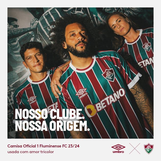 Da Umbro: Fluminense lembra conquista do Mundial de 1952 em novo uniforme