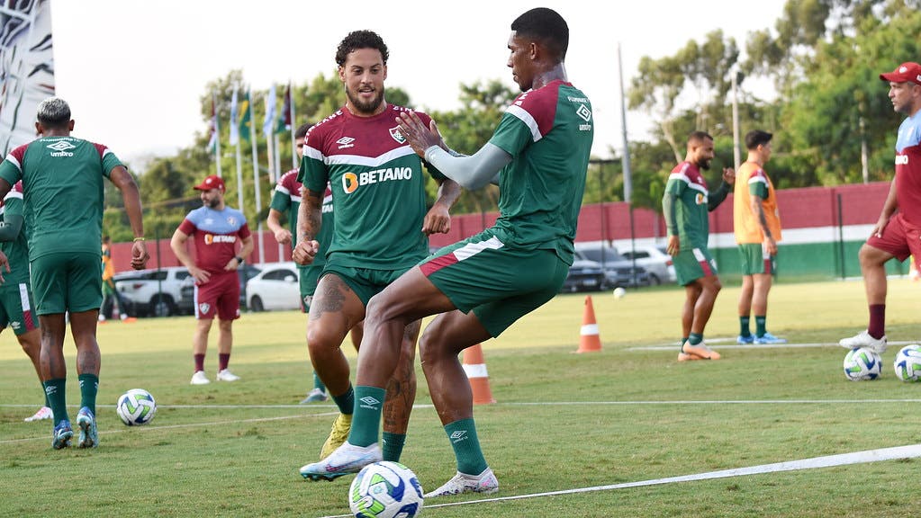 Veja Como Foi O último Treino Do Fluminense Antes Do Jogo Com O Goiás