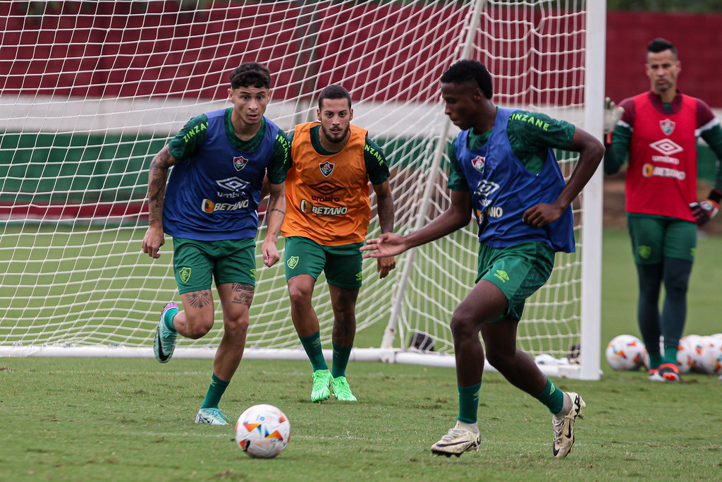 Atacantes Afiados Veja Como Foi O Treino Do Fluminense Na Quarta