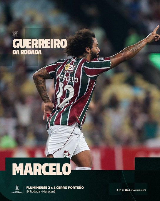 Marcelo é eleito Guerreiro da Rodada por atuação diante do Cerro