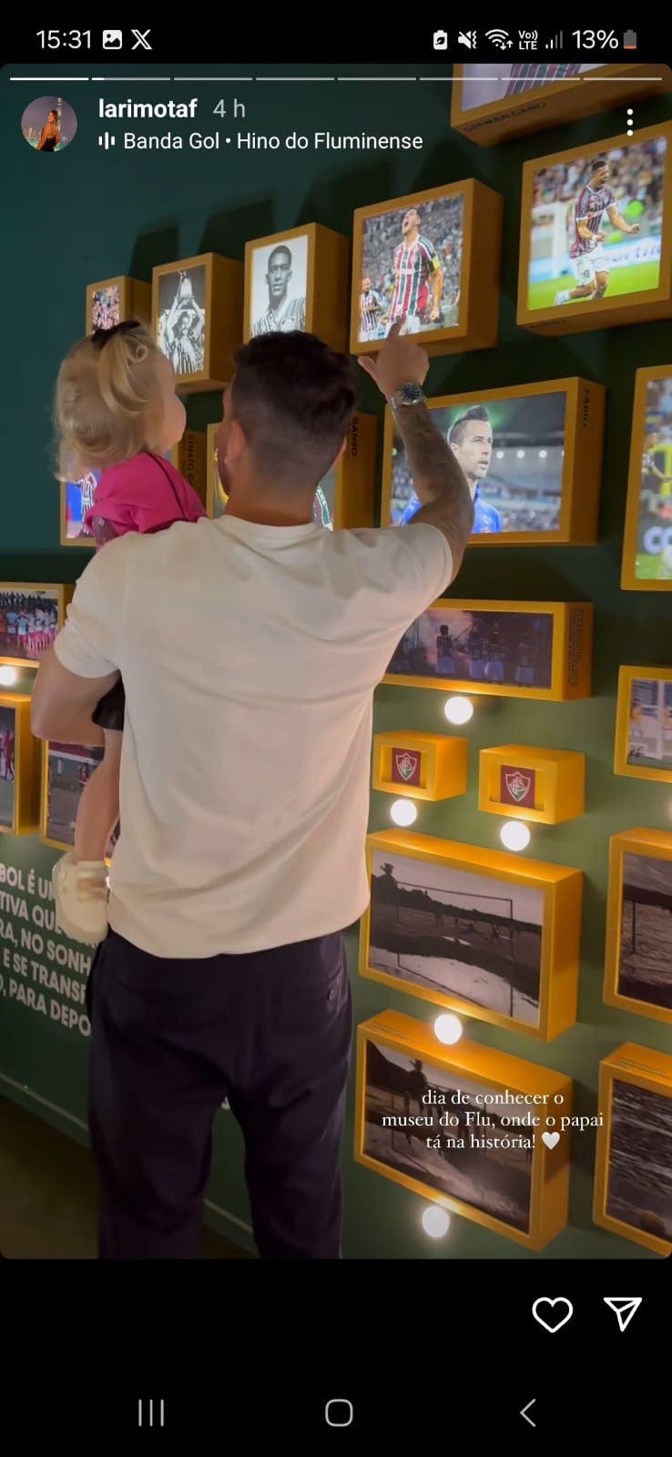 Ídolo em casa! Nino visita o novo museu do Fluminense pela primeira vez com  esposa e filhos - Fluminense: Últimas notícias, vídeos, onde assistir e  próximos jogos