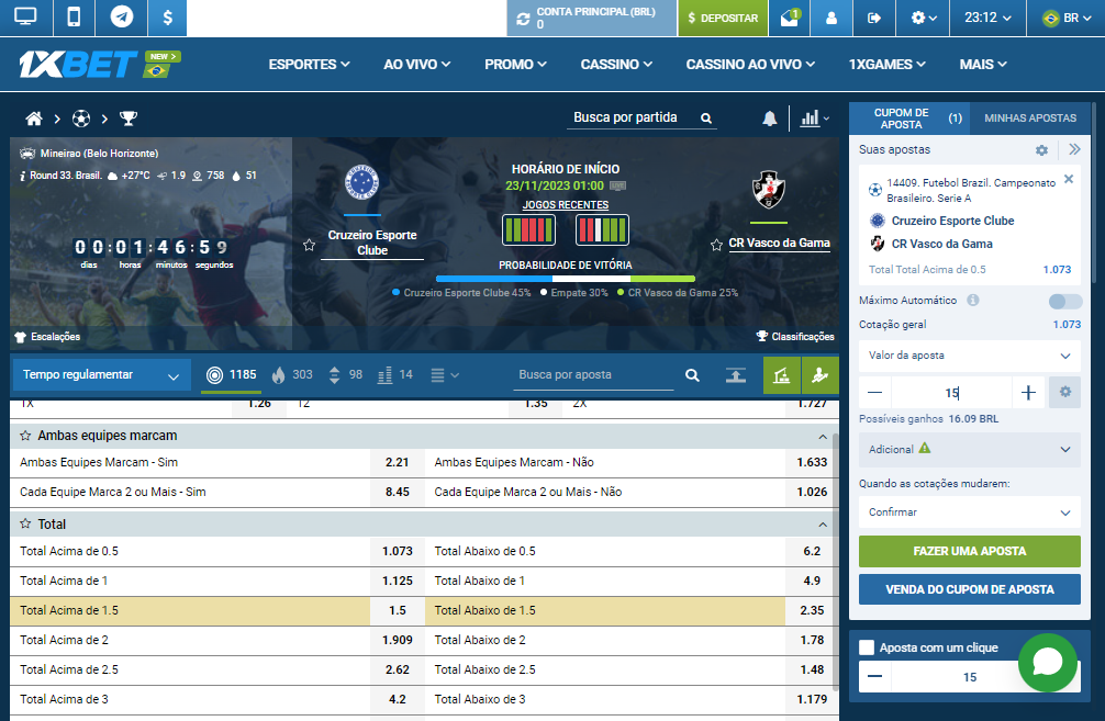 Veja se a 1xBet é legal para fazer apostas esportivas