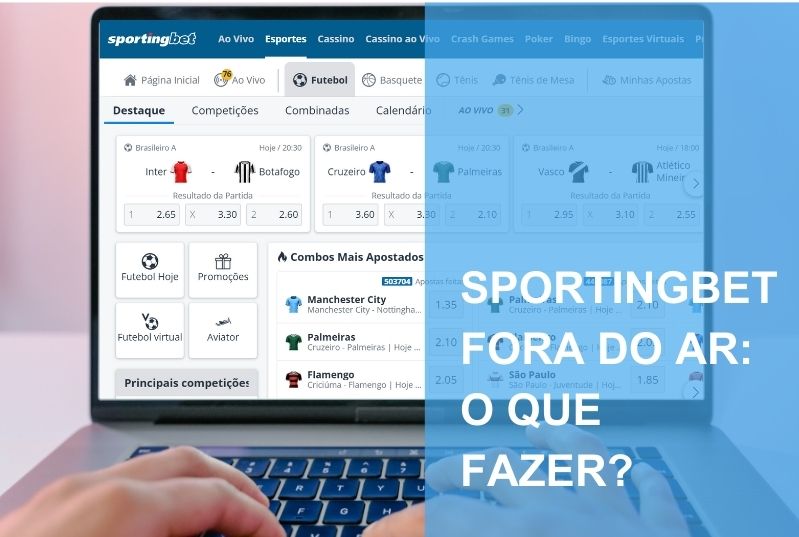 Sportingbet Fora do Ar – Saiba o que fazer quando o site de apostas não carregar