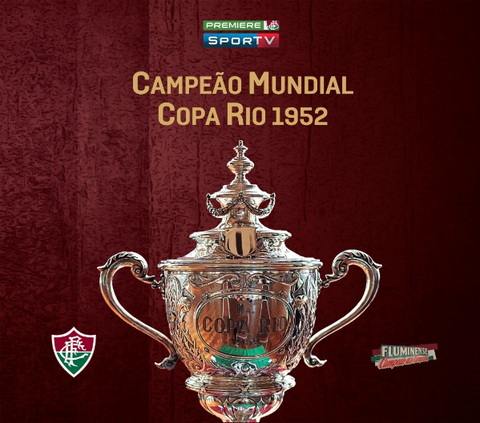 Fluminense campeão da Copa Rio 1952 Mundial de Clubes 