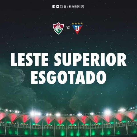 Mais um setor do Maracanã tem ingressos esgotados para o jogo entre Flu e LDU