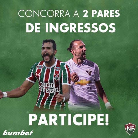 Concorra a ingressos para Fluminense X LDU no NETFLU