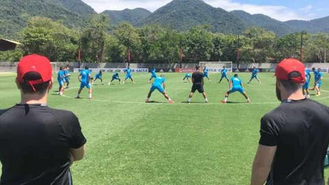 Adversário do Fluminense, Sport treina na Gávea e causa polêmica