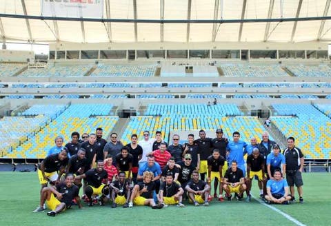 Deportivo Cuenca treina no Maracanã e finaliza preparação para enfrentar o Fluminense