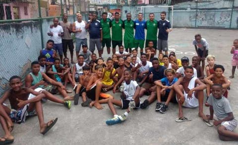 Profissionais do futebol e do futsal de base do Flu promovem mais um Projeto Transformação