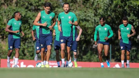 Treino do Fluminense no Ct do São Paulo - 09/09/2019