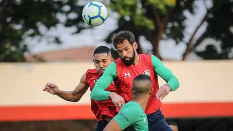 Treino do Fluminense no CT do Atlético - GO - 21/09/2019