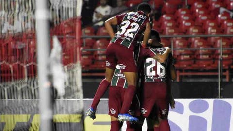 equipe Fluminense x São Paulo 07/11/2019