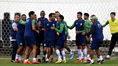 Treino do Fluminense 24/11/2019