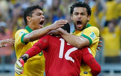 Thiago Silva e Fred