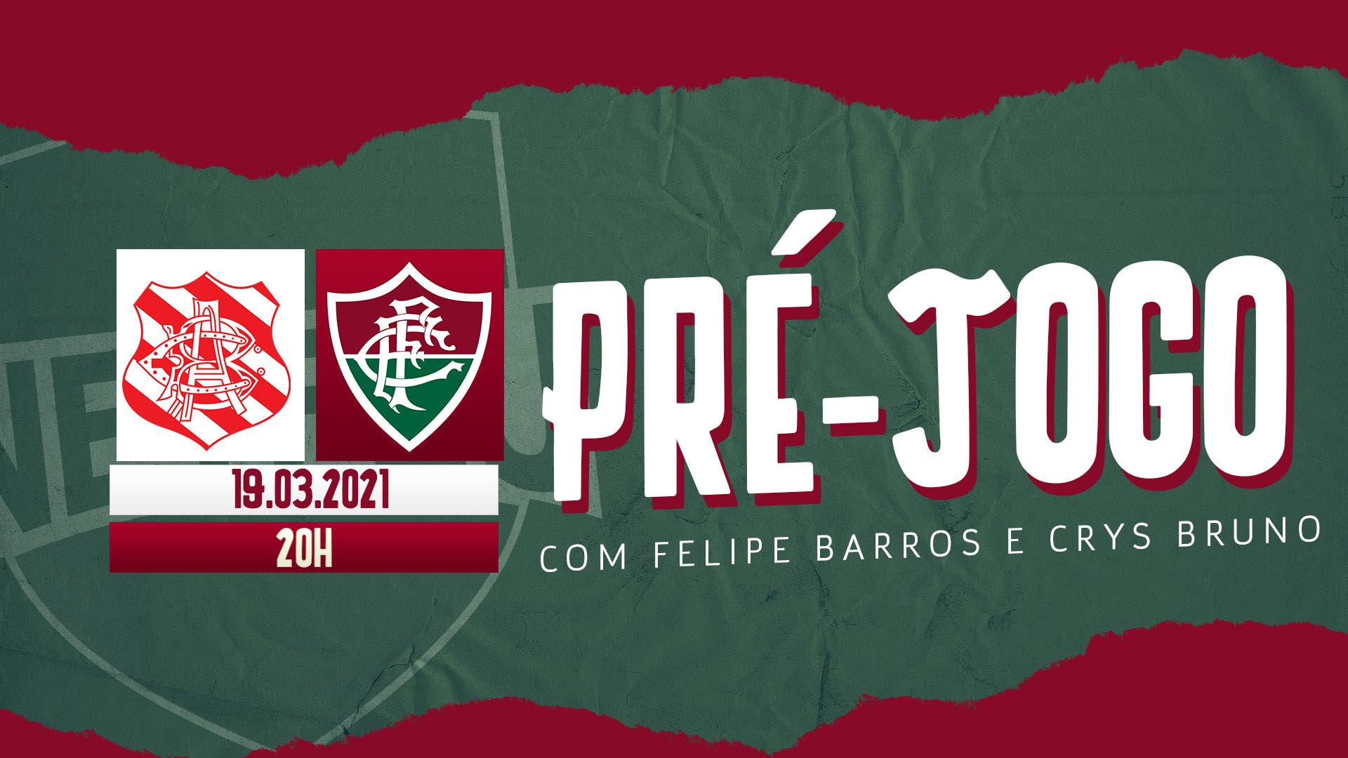 Hoje tem Pré-Jogo de Bangu x Fluminense às 20h | NETFLU