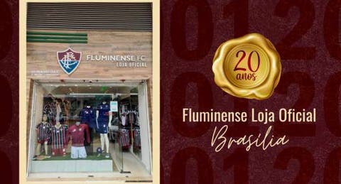 Loja do Flu em Brasília faz 20 anos e clube anuncia promoção