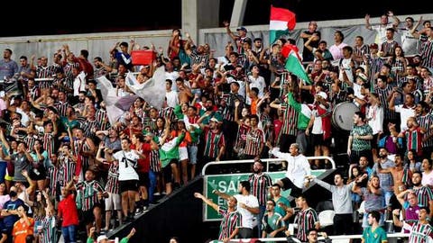 Torcida do Flu no Nilton Santos