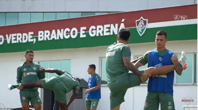 Confira Como Foi O último Treino Do Fluminense Antes Do Clássico Com O