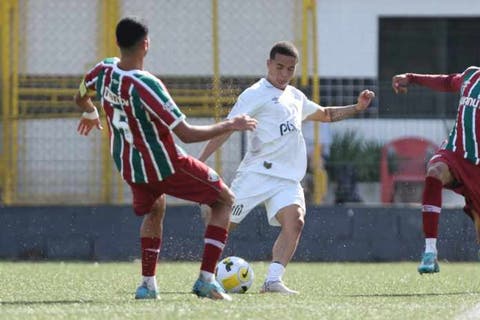 Fluminense é atropelado pelo Santos e fica em situação delicada no Brasileiro sub-20