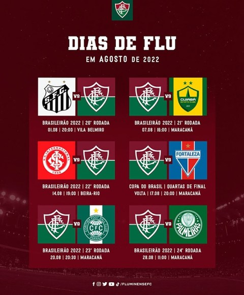 Confira a agenda completa de transmissão do Campeonato Brasileiro