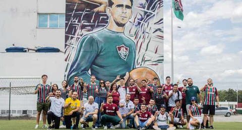 Sócios do Fluminense visitam CT Carlos Castilho e elogiam instalações