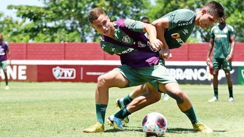 Quarteto que jogou a Copinha reforça treino do Fluminense neste sábado