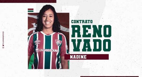 Fluminense anuncia renovação de contrato com atacante da equipe feminina