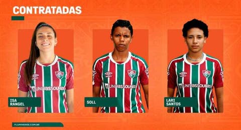 Fluminense anuncia três novas contratações para a equipe feminina