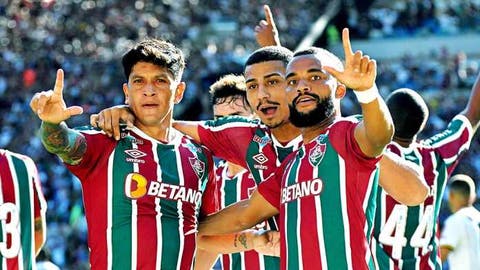 equipe Germán Cano, André e Samuel Xavier