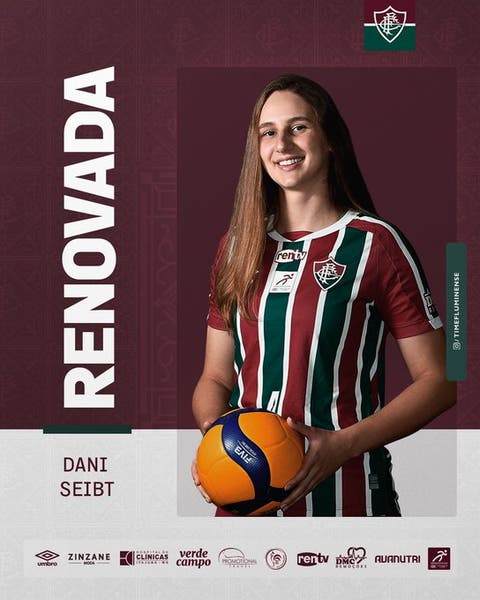 Fluminense anuncia renovação com mais uma jogadora do time de vôlei