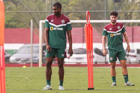 Marlon no treino