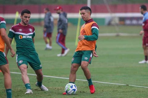 treino fluminense leo fernandez