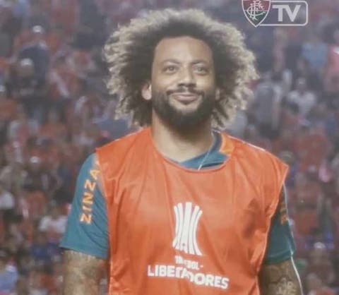 Marcelo em aquecimento