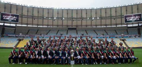 foto oficial campeão libertadores elenco