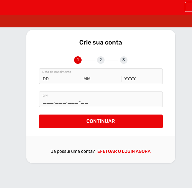 como se registrar na superbet