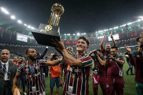 germán cano taça recopa troféu