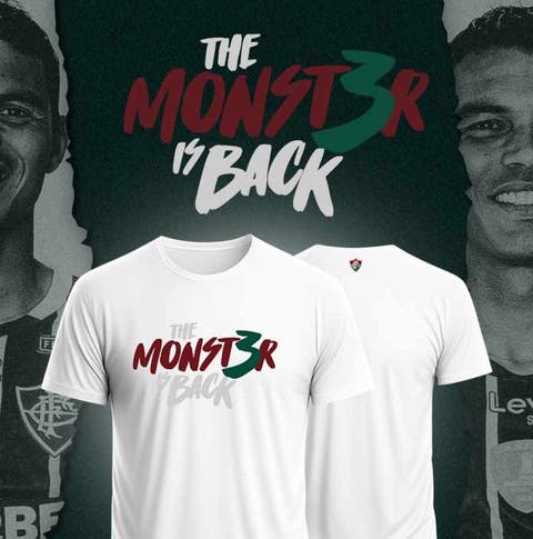 The Monster is back Thiago Silva camisa