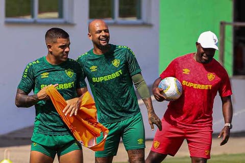 treino fluminense david terans marcao felipe melo