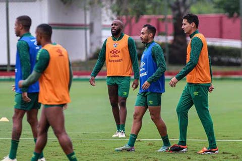 treino fluminense lima manoel ganso