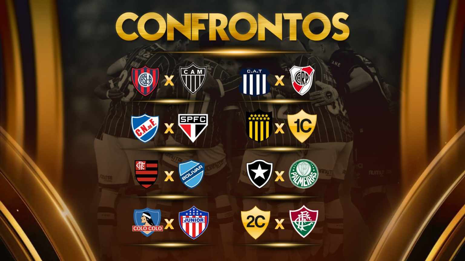 Veja Todos Os Confrontos Das Oitavas De Final Da Conmebol Libertadores ...