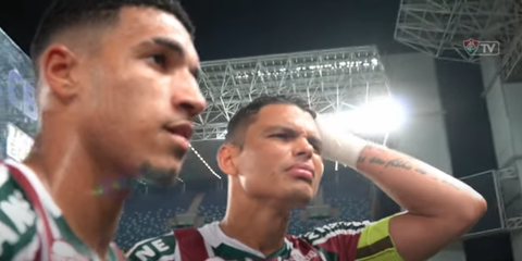 Thiago Silva e Kauã Elias