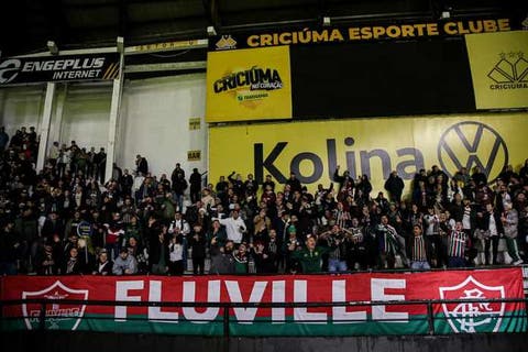 torcida criciúma x fluminense santa catarina