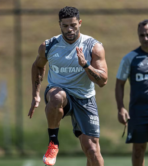 Hulk inicia trabalho de transição no Atlético-MG, mas ainda não enfrenta o Fluminense