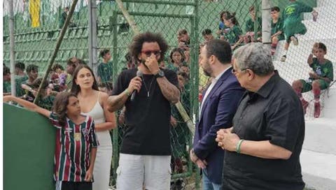 Marcelo emocionado