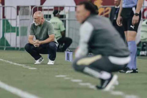 Mano Menezes e Gabriel Milito Fluminense x Atlético-MG