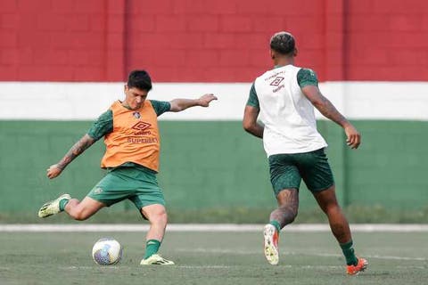 treino fluminense german cano