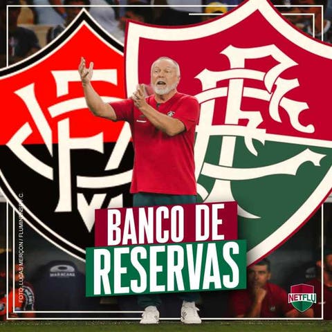 Vitória x Fluminense banco de reservas