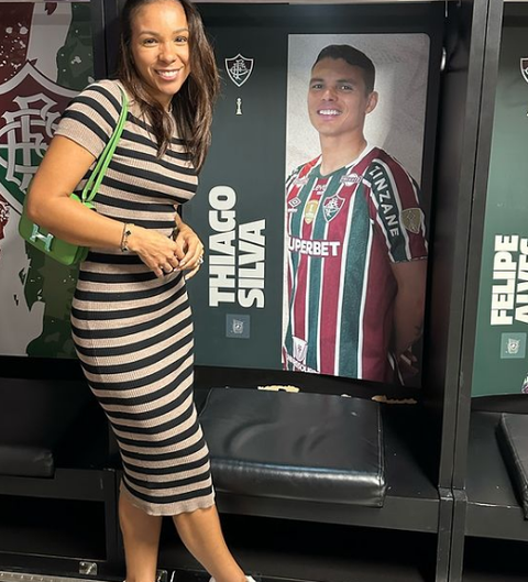 Belle Silva Isabelle Esposa de Thiago Silva