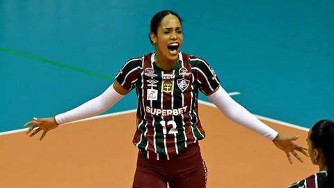 Reforço do Fluminense para a temporada, dominicana projeta 3º jogo da Superliga de vôlei